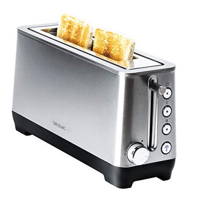 CECOTEC  Upright Toaster Bigtoast Extra Argent&eacute;
