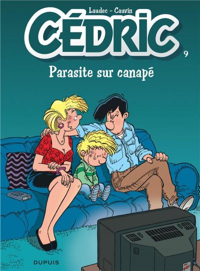 C&eacute;dric - Tome 9 - Parasite sur canap&eacute; (BD)