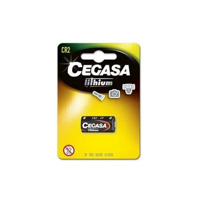 CEGASA  Lithium Piles Cr2 3v One Size Yellow / Black