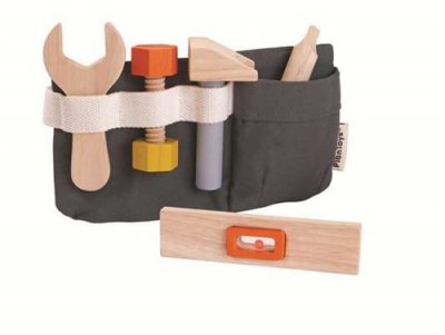 PLAN TOYS Ceinture &agrave; outils en bois 