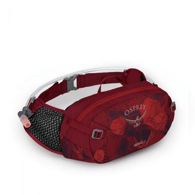 OSPREY Ceinture d hydratation  seral 4l rouge poche a eau 1 5l