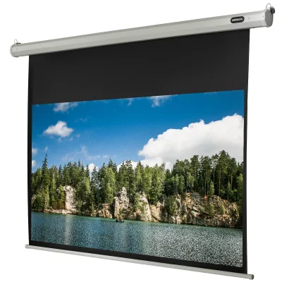 CELEXON  Ecran de projection  Economy Motoris&eacute; 220 x 124 cm