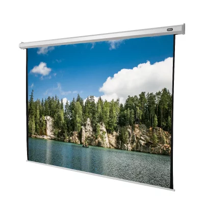 CELEXON  Ecran de projection  Economy Motoris&eacute; 300 x 300 cm