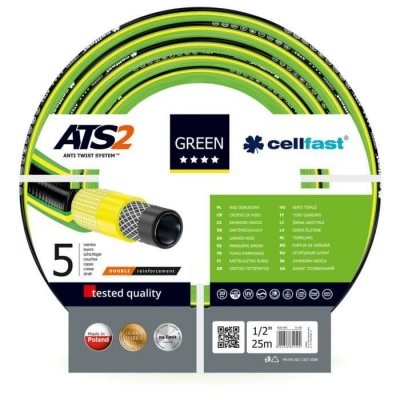  CELL-FAST GREEN ATS 1/2"" 25 mb (15-100) Tuyau d'arrosage