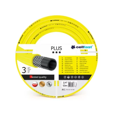 PAS DE MARQUE Cellfast 1702155100 Plus Tuyau d'arrosage Jaune 3/4"" 50&nbsp;m