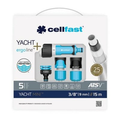 CELLFAST  - KIT D'ARROSAGE YACHT MINI - 3/8 - 15 m