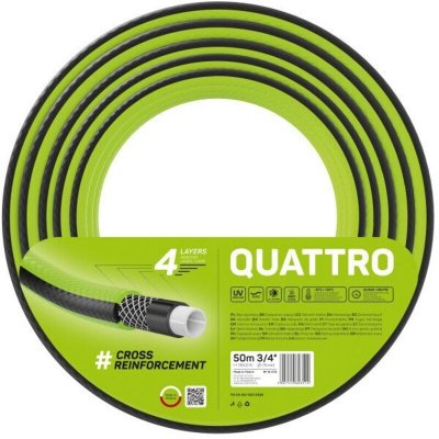 Cellfast Quattro Tuyau d'arrosage, Vert, 3/4