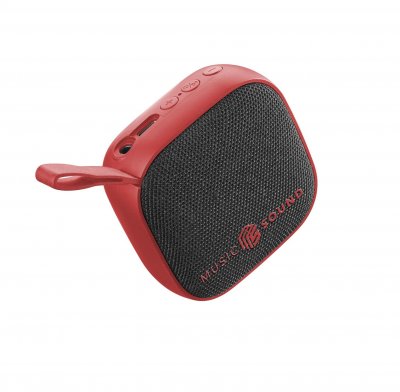 MUSIC SOUND Cellularline Enceinte Bluetooth AUX, portable rouge