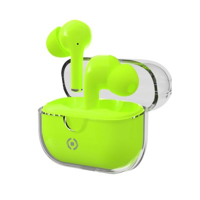 CELLY  Clear True Wireless Headphones Vert