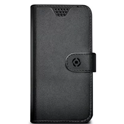 CELLY  custodia wallyunixlbk pelle nera slide 