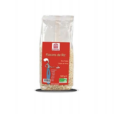 CELNAT  Flocons de riz Bio - Sachet 500g