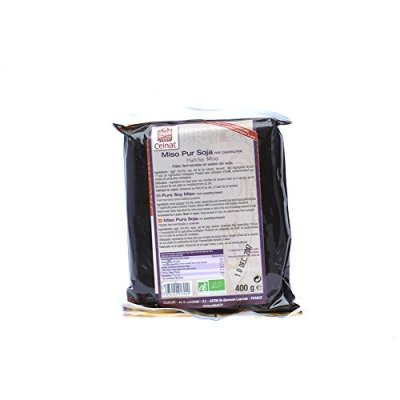 CELNAT  Hatcho Miso Soya Non Pasteuris&eacute; Bio 400g