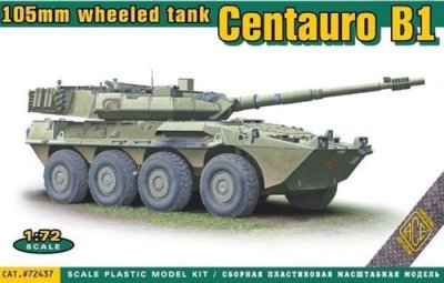  Centauro B1 105mm Wheeled Tank - 1:72e - Ace