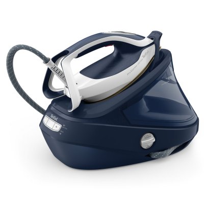 TEFAL Centrale Vapeur GV9720 Pro Express Ultimate 3000W Collecteur de Chaux Blanc Bleu