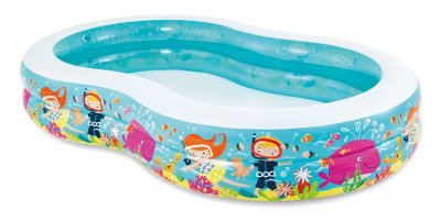 INTEX Centre baln&eacute;aire gonflable  au bord de la mer