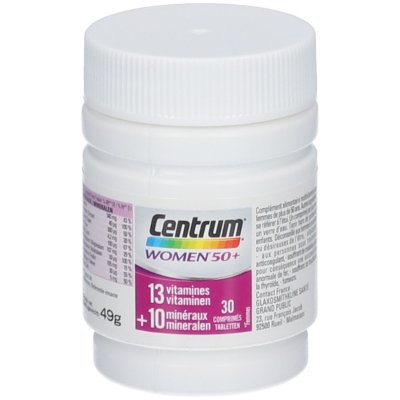 CENTRUM  Women 50+ X 30 Cp - Bo&icirc;te 30 Comprim&eacute;s