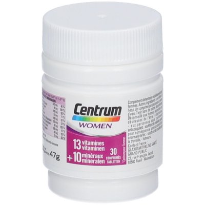 CENTRUM  Women X 30 Cp - Bo&icirc;te 30 comprim&eacute;s