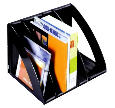 CEP  - Lot De 6 Trieurs Verticaux Modulable Confort - Noir