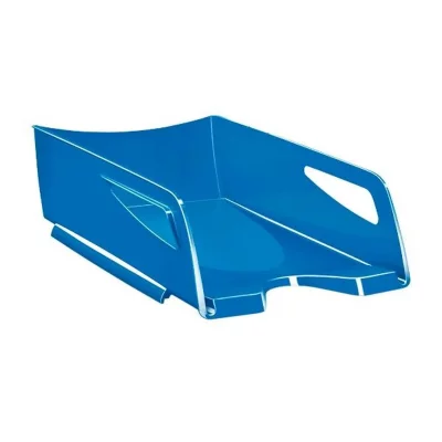 CEP  Maxi corbeille &agrave; courrier - Bannettes Rangement Bureau - 220+ Gloss Bleu Oc&eacute;an