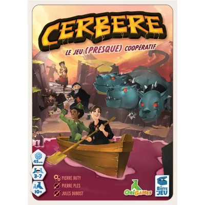 LA BOITE DE JEU Cerb&egrave;re : Jeu de Soci&eacute;t&eacute; Semi-Coop&eacute;ratif Palpitant - Neuf