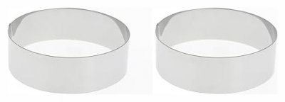 DE BUYER Cercle inox 10 cm H 4,5 cm Collectivit Multicolore 
