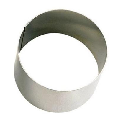DE BUYER Cercle inox 8 cm H 4,5 cm Collectivite Multicolore 