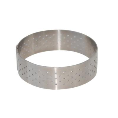 DE BUYER Cercle perfor&eacute; en inox &Oslash; 28,5 cm Multicolore 