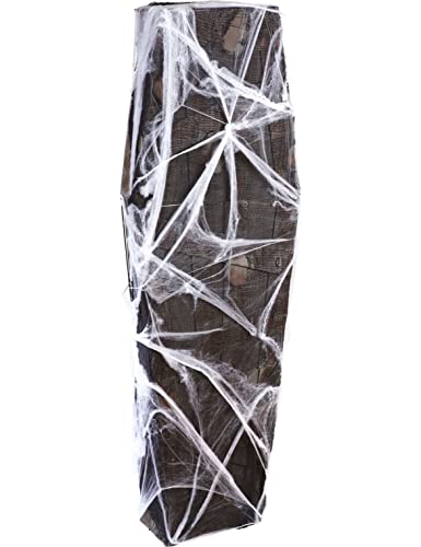 WIDMANN Cercueil Avec Toile Daraign&acute;E 160 Cm Halloween Taille Unique