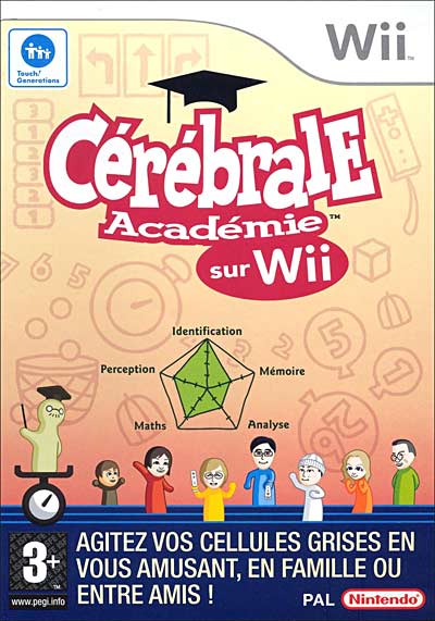 C&eacute;r&eacute;brale Academie Nintendo Wii