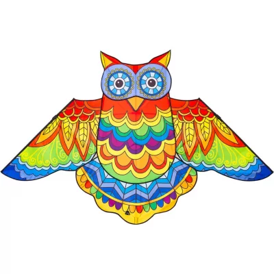 HQ KITES Cerf-volant  OWL KITE JAZZY- - Cerf-Volant Enfant