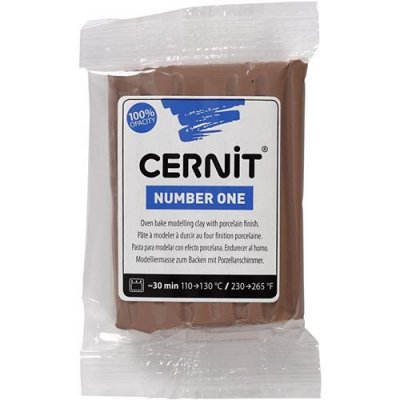 CERNIT  argile &agrave; modeler 56 grammes taupe (812)