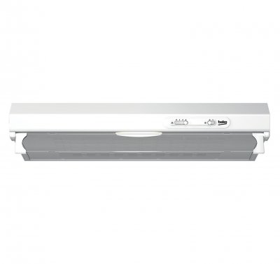 BEKO CFB6310W Hotte 20W 62dB 280 m&sup3;/h Acier Inoxydable Blanc