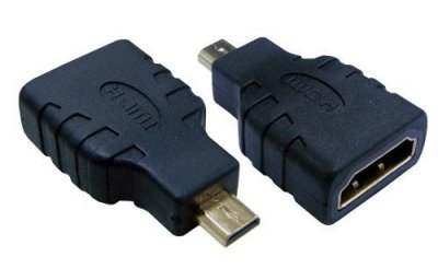 MCL CG-285 - Adaptateur HDMI - HDMI femelle pour HDMI micro m&acirc;le