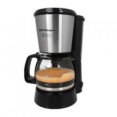 ORBEGOZO CG 4016 - Cafeti&egrave;re filtre, 650 W, couleur gris et noir