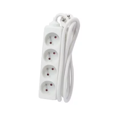 CHACON  Bloc multiprise 4 prises 16A 3m blanc