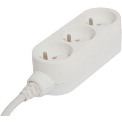 CHACON  - Bloc multiprise Design 3x16A 1,5m - blanc