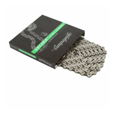 CAMPAGNOLO Cha&icirc;ne 10 vitesses  Veloce - Argent} - 114 Links}, Argent}