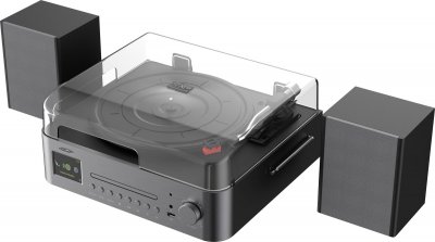REFLEXION Cha&icirc;ne Hi-Fi r&eacute;tro -  - Platine vinyle - DAB+ FM radio Internet - Bluetooth CD USB