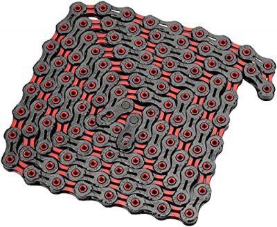 KMC Cha&icirc;ne  DLC10 (10 vitesses) - 116 Links 10 Speed Noir/Rouge