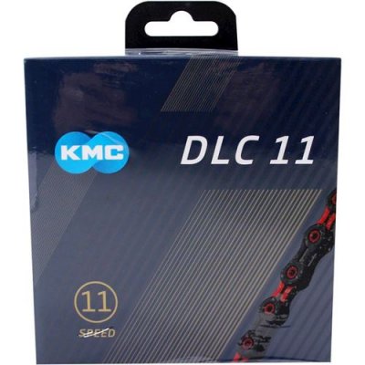 KMC Cha&icirc;ne  DLC11 (11 vitesses) - 118 Links 11 Speed Noir/Rouge