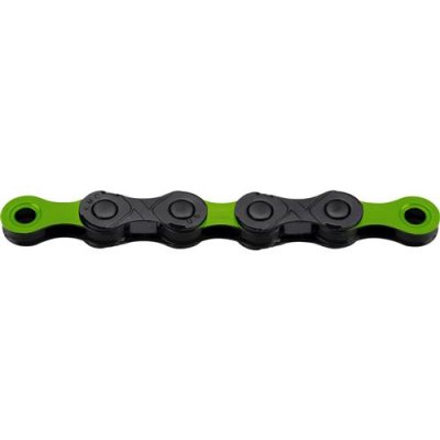 KMC Cha&icirc;ne  DLC12 (12 vitesses) - 126 Links 12 Speed Noir/Vert