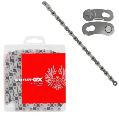 SRAM Cha&icirc;ne  GX Eagle 12 vitesses - Argent} - 126 Links}, Argent}