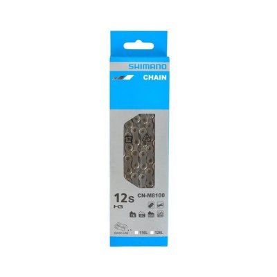 SHIMANO Cha&icirc;ne v&eacute;lo  Deore XT M8100 12v (126 maillons)