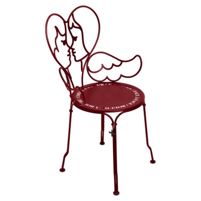 FERMOB Chaise ANGE, coloris au choix Piment