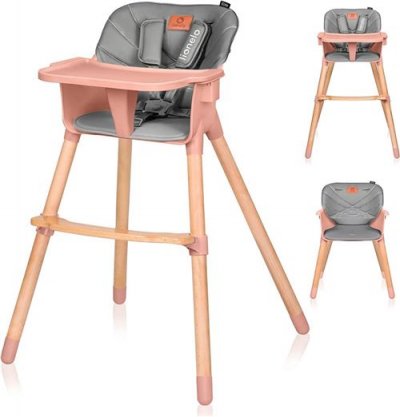  Chaise b&eacute;b&eacute; lionelo koen rose rose LO-KOEN PINK ROSE