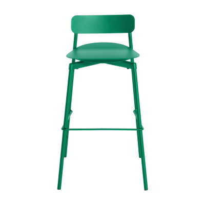 Chaise de bar outdoor vert menthe 65 cm Fromme - Petite friture