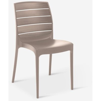 GRAND SOLEIL Chaise De Jardin Carmen Couleur Jute