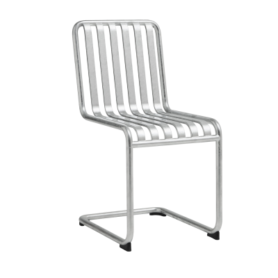 HAY Chaise de jardin en acier galvanis&eacute; Palissade - 