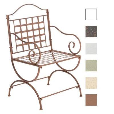 CLP Chaise de jardin Lotta - Marron antique