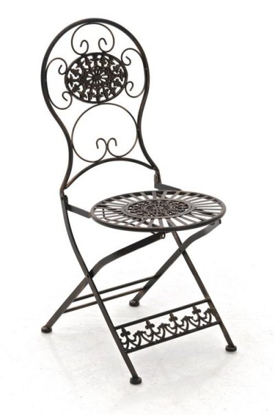 GENERIQUE Chaise de jardin pliable Mani , Bronze
